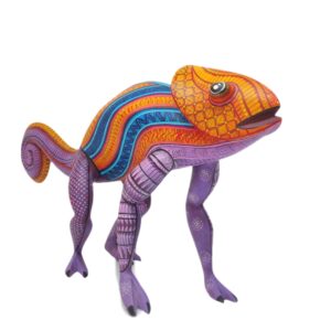 Alebrije Camaleón Mítico-Arte Tradicional Oaxaqueño